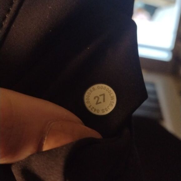 Lululemon City Sleek 5 Pocket 7/8 Pant Black size 27 - Picture 5 of 14